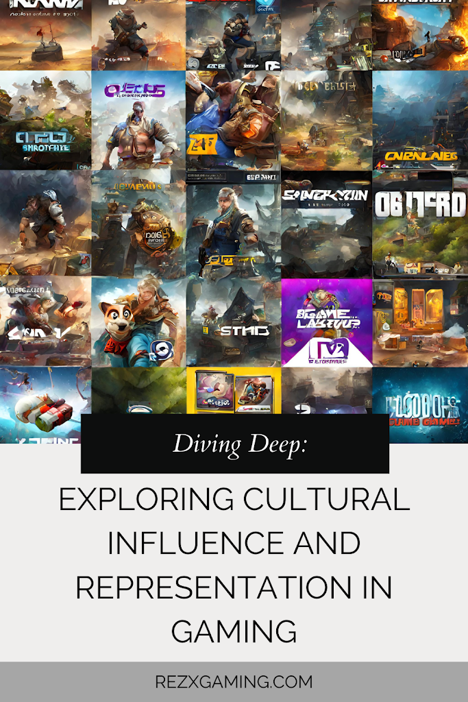 Diving Deep: Exploring Cultural Influence and Representation in Gaming