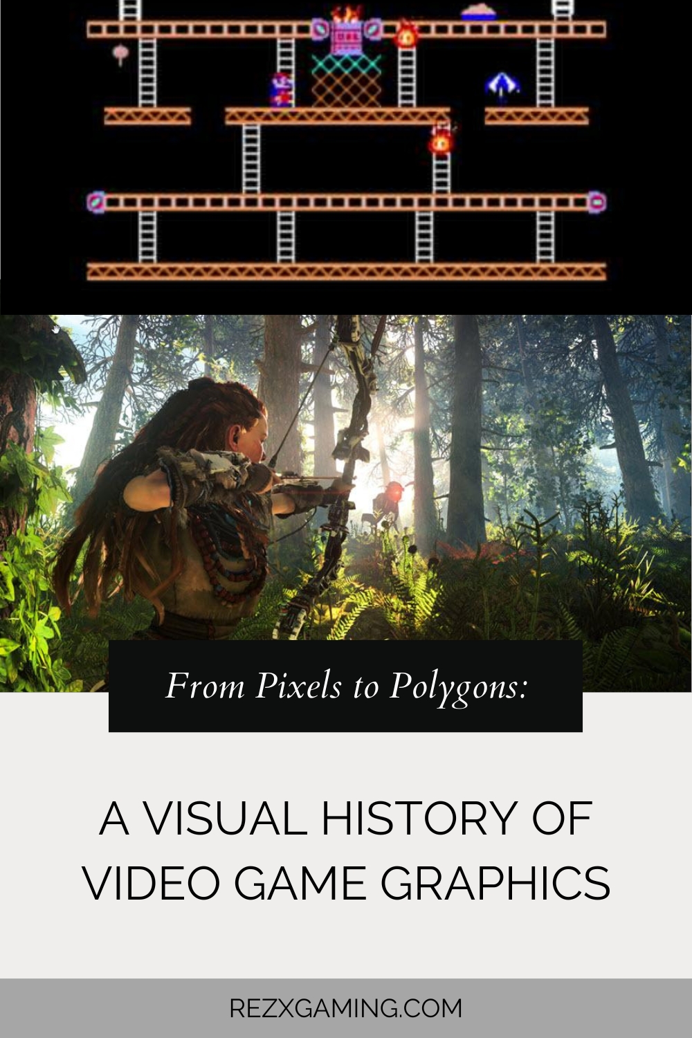 From Pixels to Polygons: A Visual History of Video Game Graphics